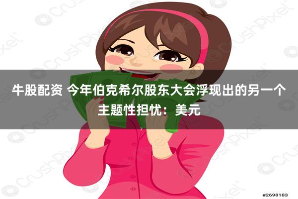 牛股配资 今年伯克希尔股东大会浮现出的另一个主题性担忧：美元